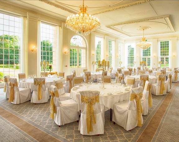 Orangery Wedding Set up
