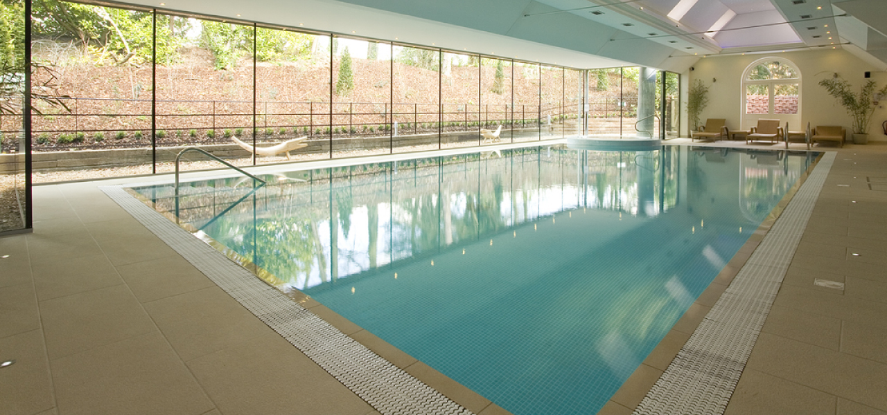 Swimming pool Rushton Hall Rushton Hall