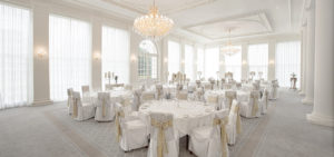 Orangery Wedding Set up