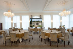 Orangery Interior Meetings The Ballroom Rushton Hall