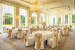 Orangery Wedding Set Up