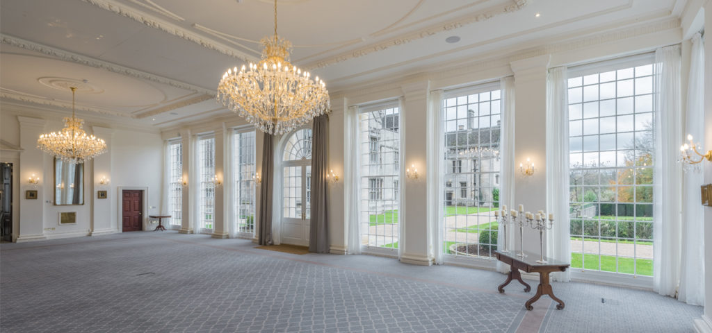 Orangery Interior Wedding Rushton Hall