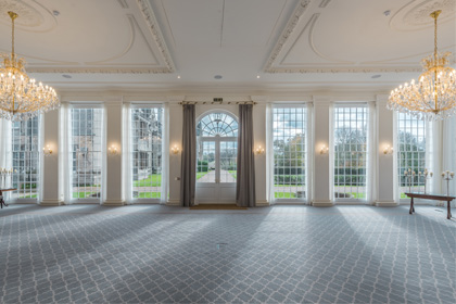 orangery weddings rushton hall interior rushton hall recruitment brochure design